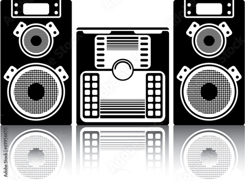 Boombox stereo