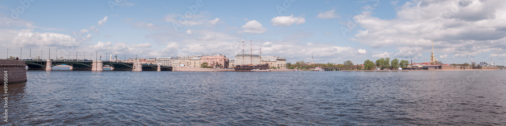 Петропавловская крепость - панорама