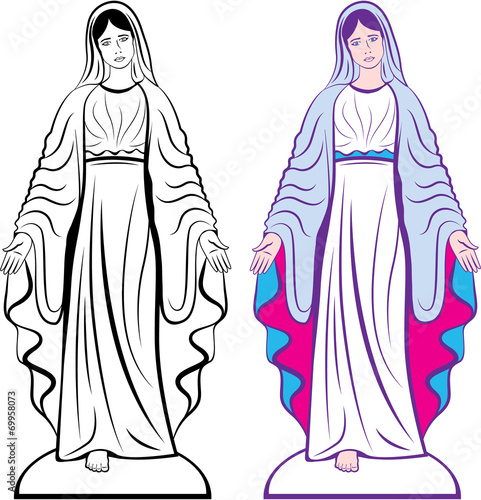 Holy virgin godmother
