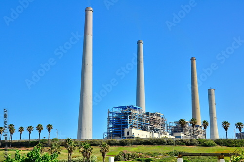Power Plant Station in Israel