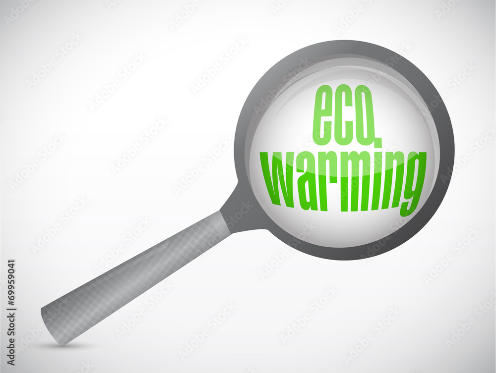 eco warming under review illustration design eco warming under review illustration design