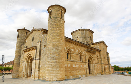 Beautiful Romanesque church in Fromista, Spain photo
