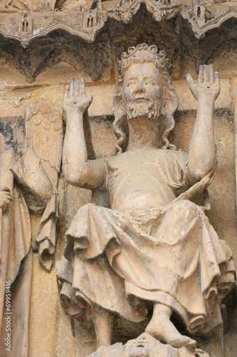 Jesus on Judgment Day - Leon cathedral