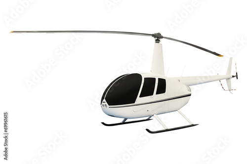 helicopter isolated