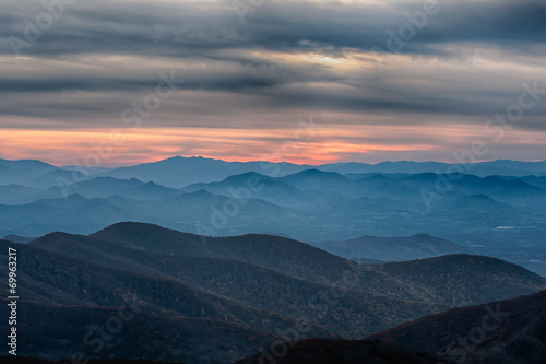 Blue Ridge Parkway National Park Sunset Scenic Mountains © digidreamgrafix