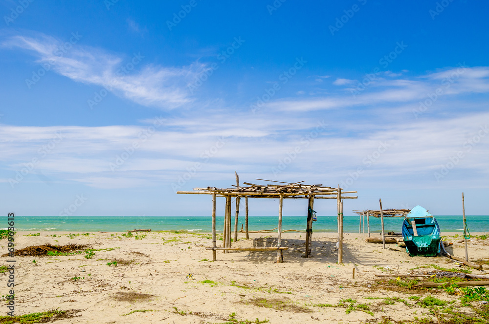beautiful tropical beach in the coast of ecuador beautiful tropical beach in the coast of ecuador