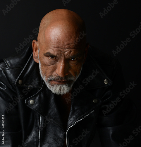 Fotografie, Tablou Tough guy in Leather