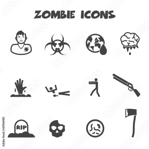 zombie icons