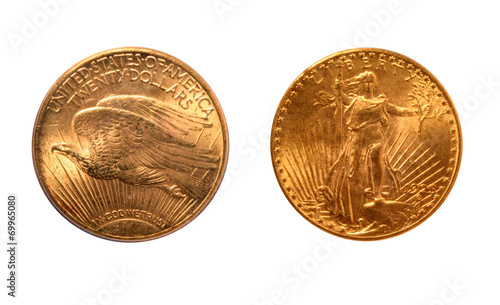 USA 1925 20 Dollars "Saint Gaudens Double Eagle" Gold Coin
