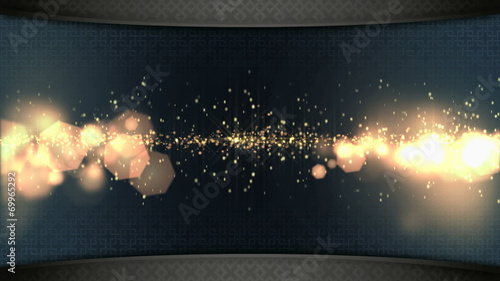 wide screen TV wall