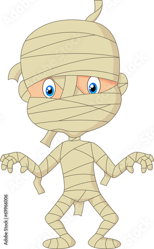 Mummy walking