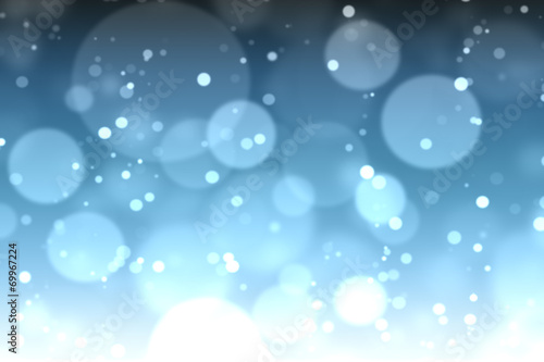blue bokeh background