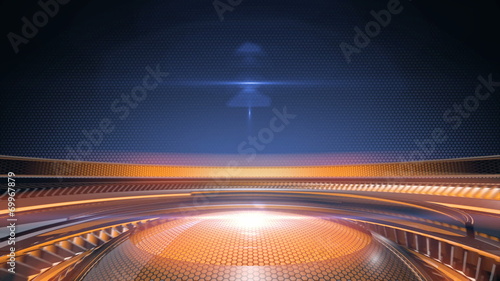 flat airplane engine