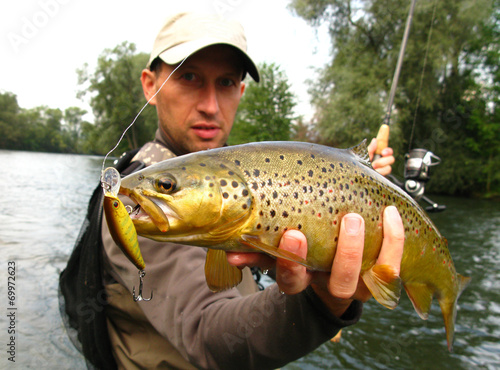 Fishing - brown trout