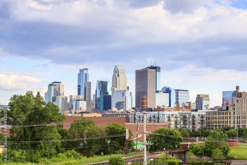 Minneapolis Downtown, Minnesota.