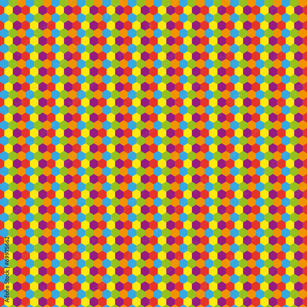 Small hexagon pattern Small hexagon pattern