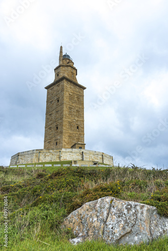 Tower of Hercules in A Coruna, Galicia, Spain. © Anibal Trejo