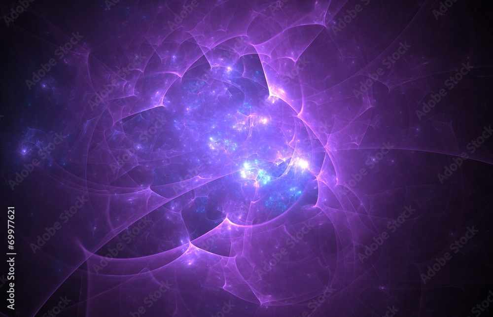 Naklejka premium Nebular clouds