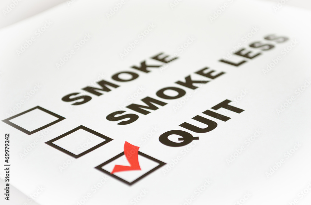 Fototapeta premium Smokers motivation
