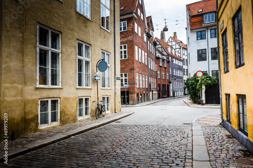 Fototapeta Naklejka Na Ścianę i Meble -  Traditional architecture in Copenhagen, Denmark