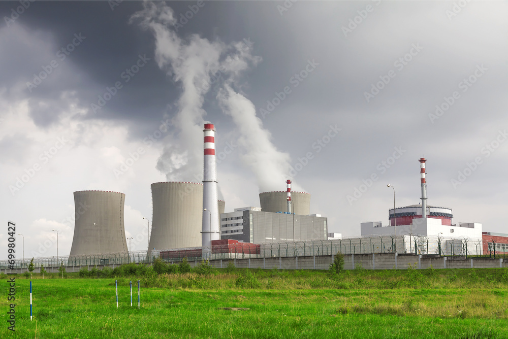 Nuclear power plant Temelin in Czech Republic Europe Nuclear power plant Temelin in Czech Republic Europe