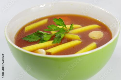 appetizing tomato soup