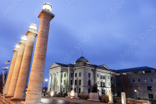 Cuadro en lienzo Old Boone County Courthouse in Columbia