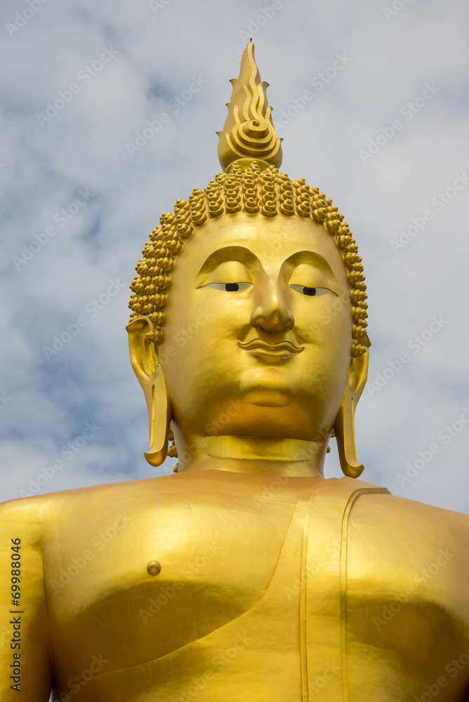 A big Buddha statue A big Buddha statue