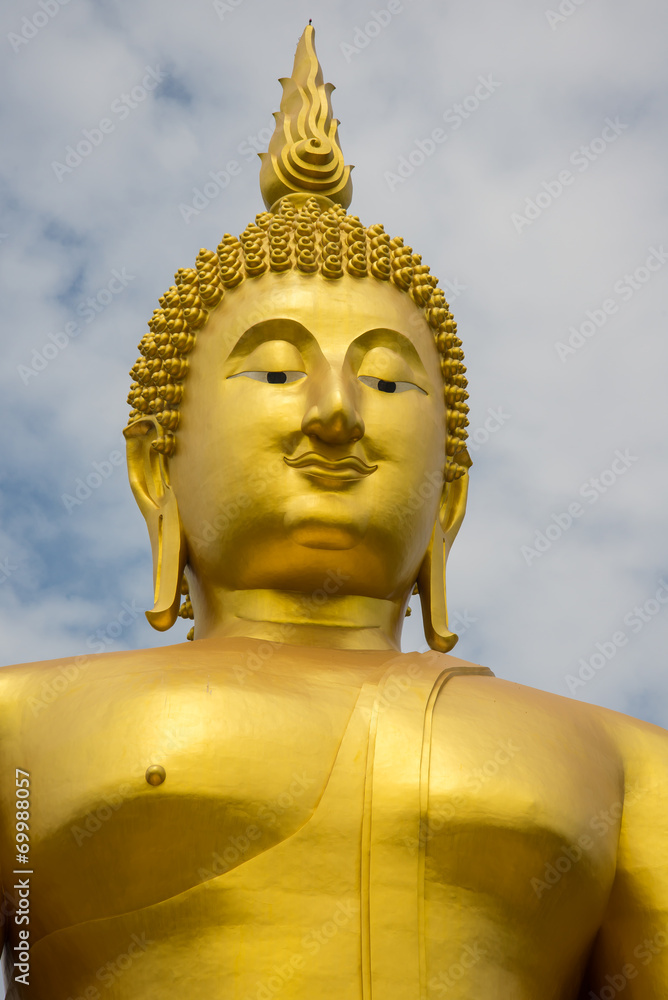 A big Buddha statue A big Buddha statue