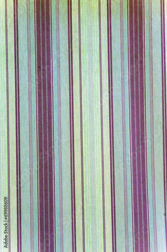 Background texture of a curtain with green vertical lines