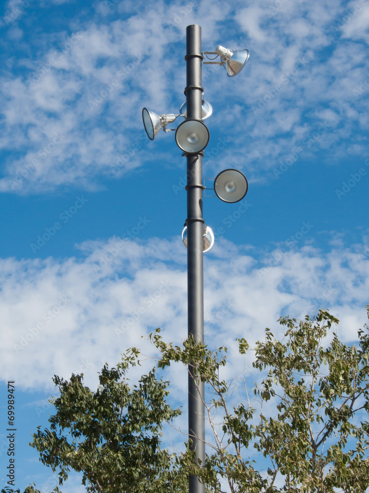 Park lighting pole Park lighting pole