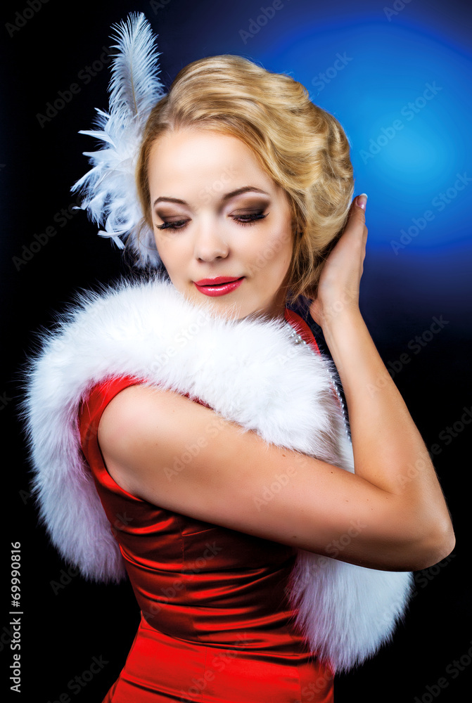 retro woman retro woman