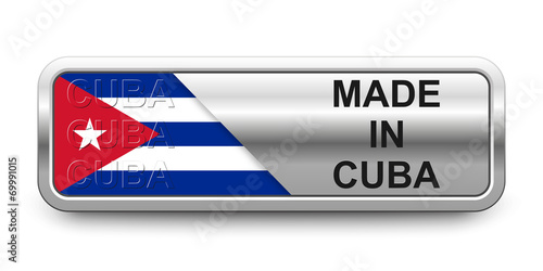 Made in Cuba Button