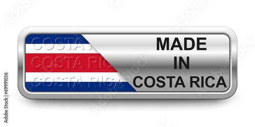 Made in Costa Rica Button