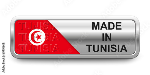 Made in Tunisia Button