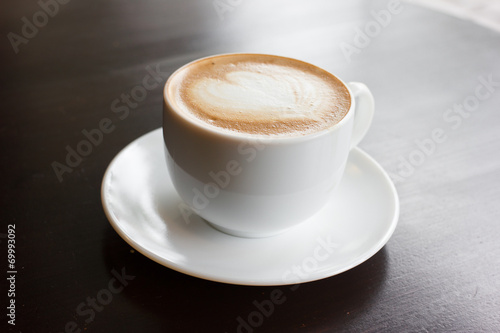 A Latte Coffee art