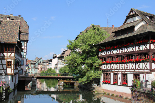 Petite France à Strasbourg (Alsace , France)