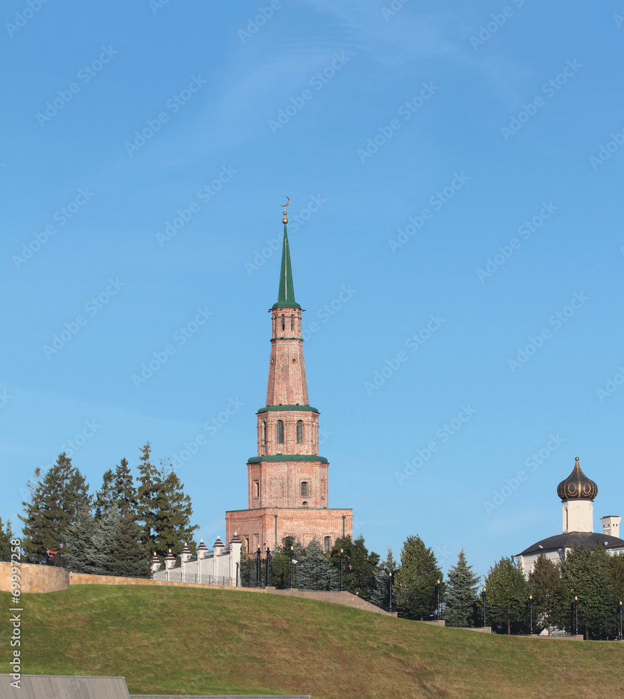 Suyumbike Tower. Kazan, Tatarstan