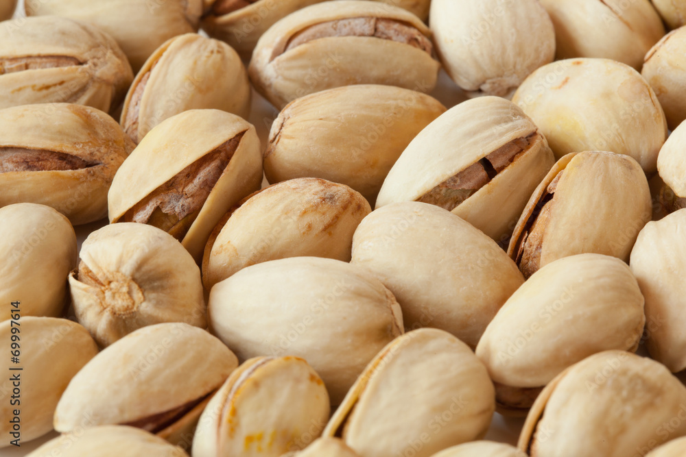 Background of dried pistachios Background of dried pistachios