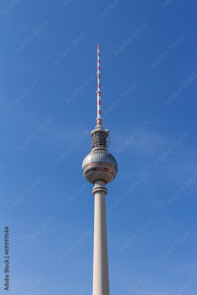 Berliner Fernsehturm am Alexanderplatz