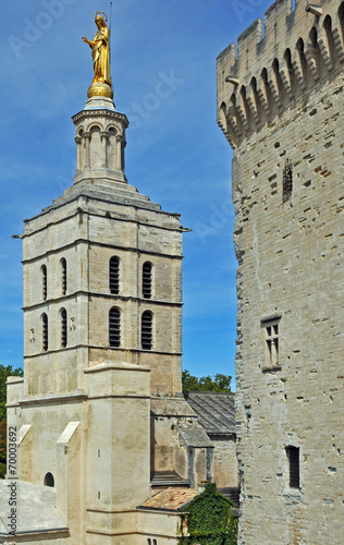 Avignone, il Palazzo dei Papi e Notre Dame des Domes