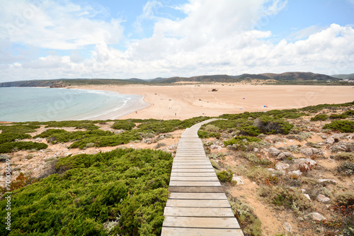Praia da Bordeira  Beach near Carrapateira  Algarve  Portugal