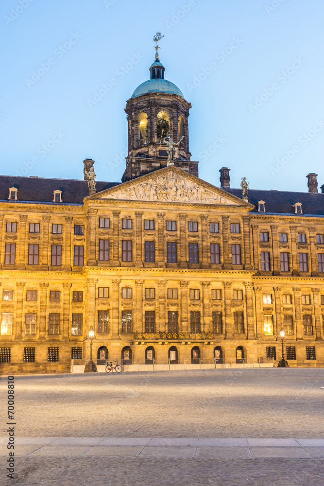 Royal Palace in Amsterdam, Netherlands Royal Palace in Amsterdam, Netherlands