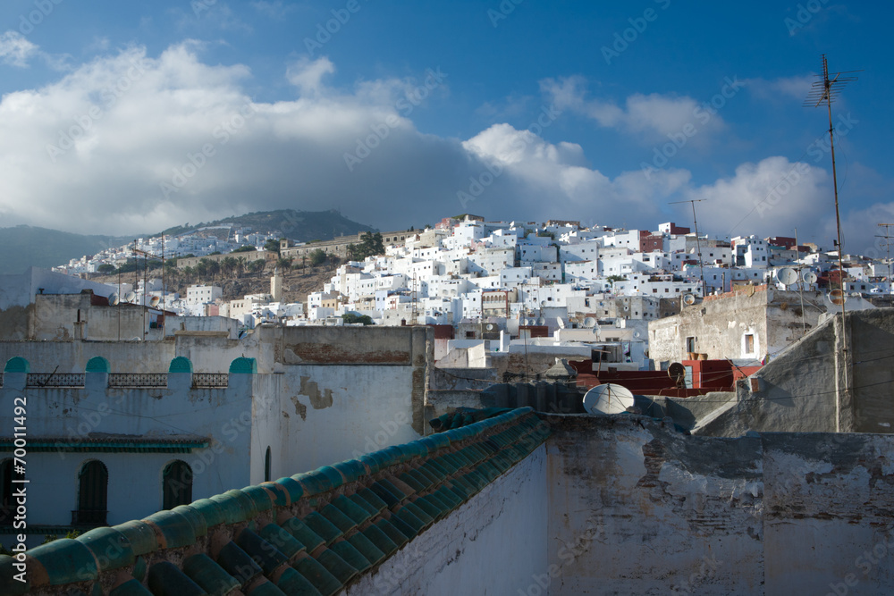 Tetuan white houses