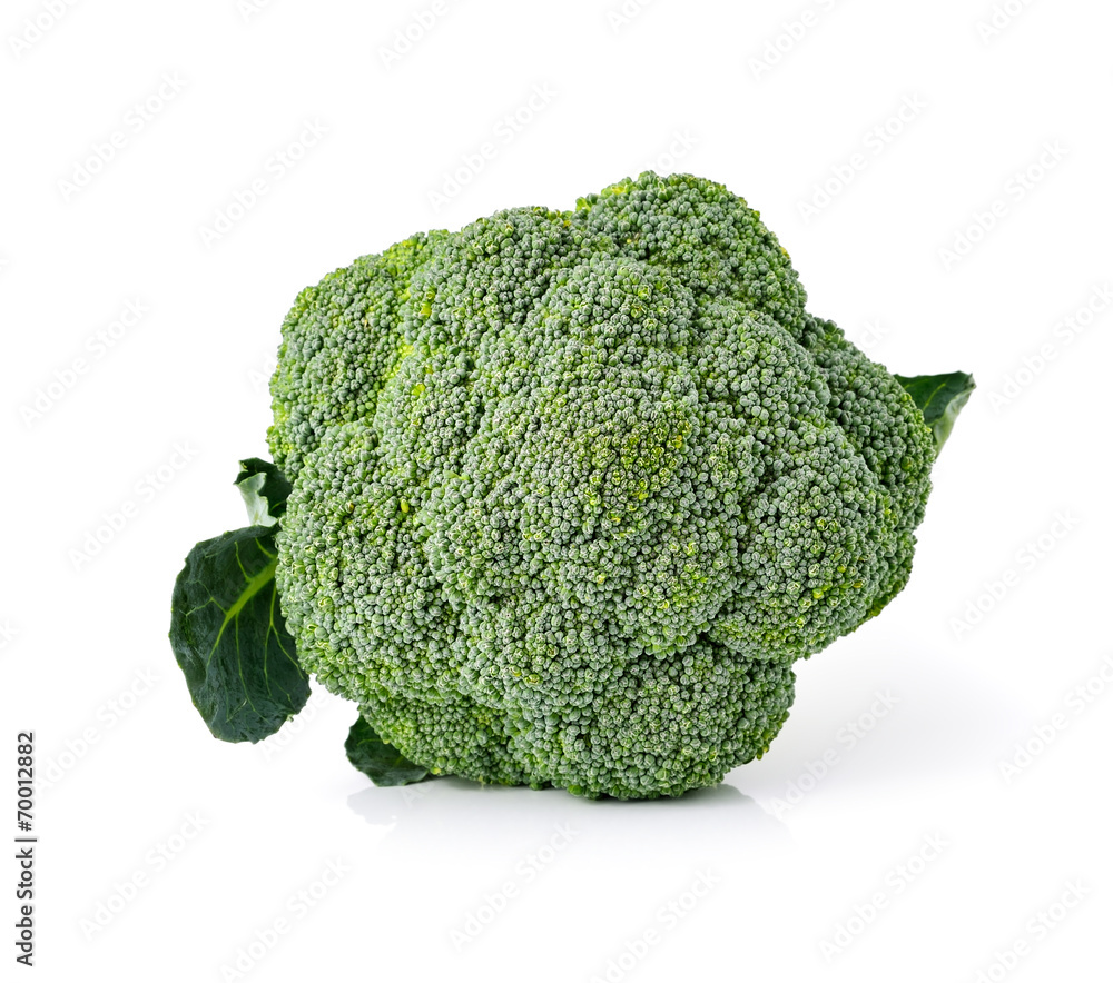 Broccoli vegetable isolated on white background Broccoli vegetable isolated on white background