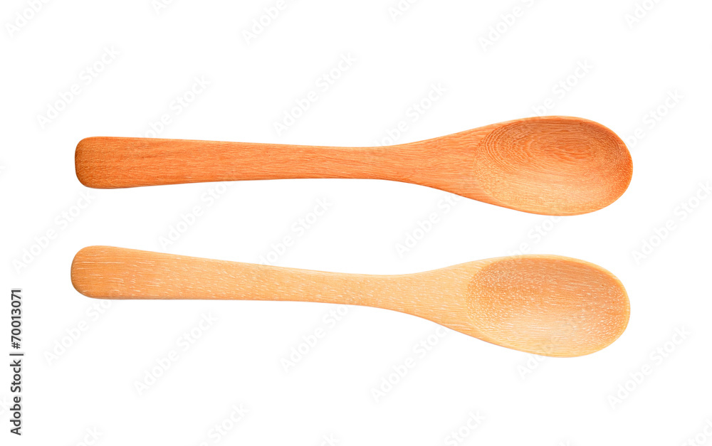 Wooden Spoon isolated on white background Wooden Spoon isolated on white background