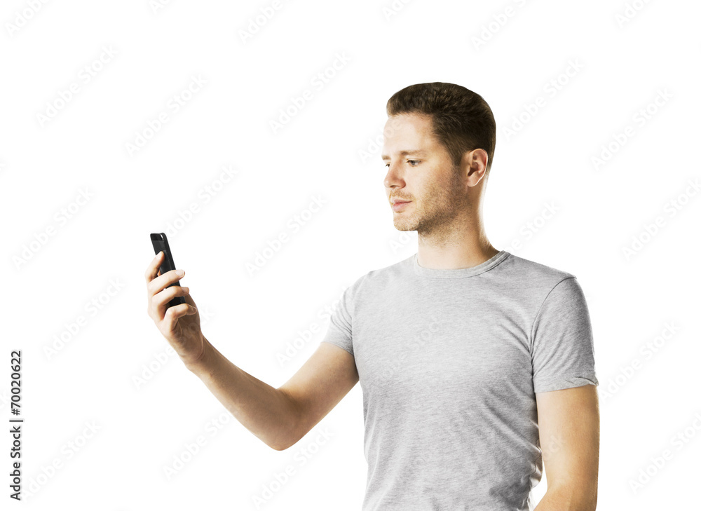 man reading something man reading something