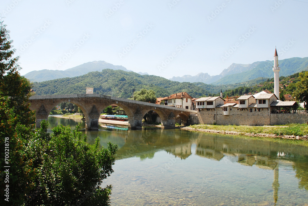 Fototapeta premium Old Stone Bridge in Konjic