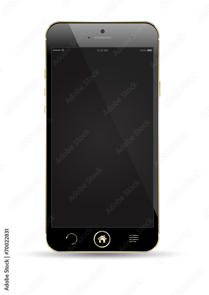 Smartphone mockup vector realistic. Smartphone mockup vector realistic.