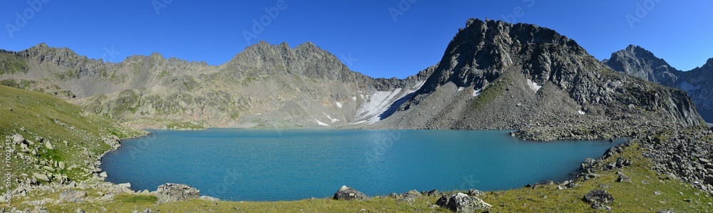 Mountain lake, Caucasian National Park